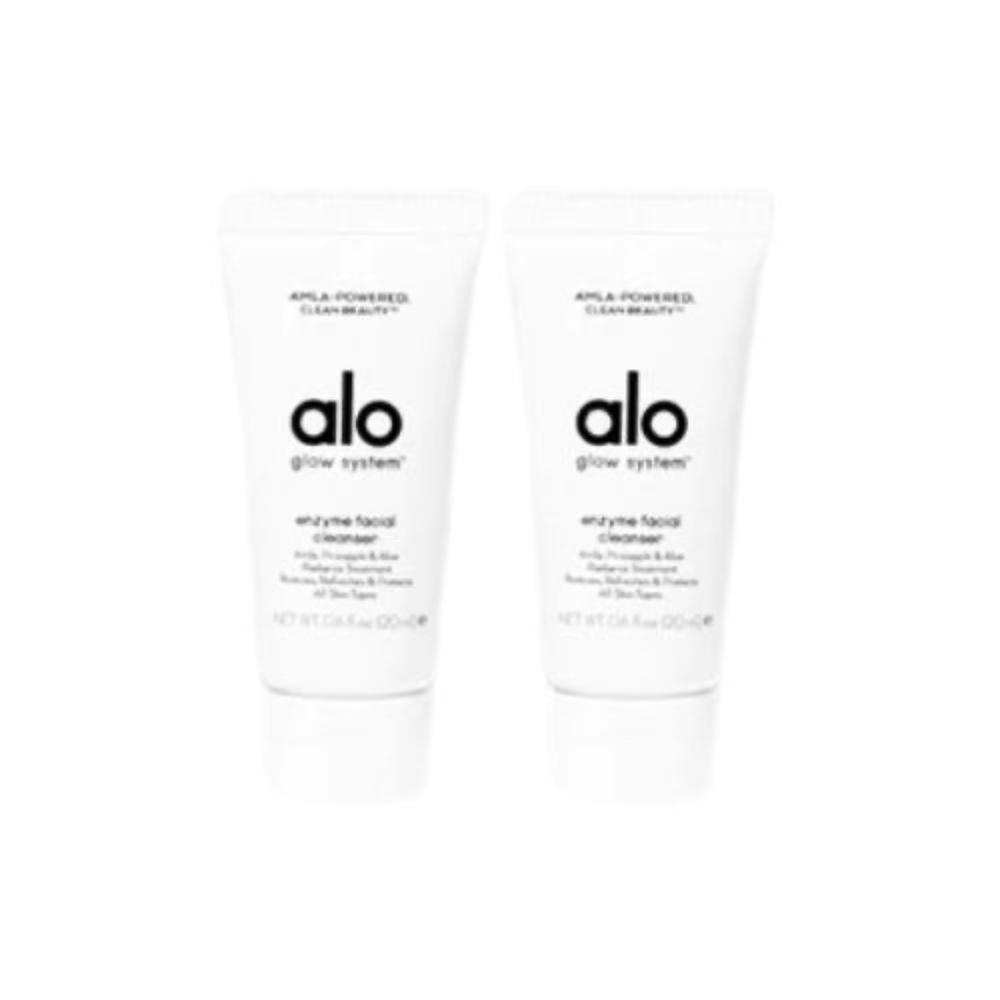 ALO Facial Enzyme Cleanser + Luminizing Moisturizer Duo